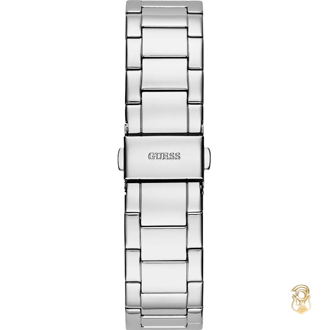 Guess Moonlight Silver Tone Watch 36mm