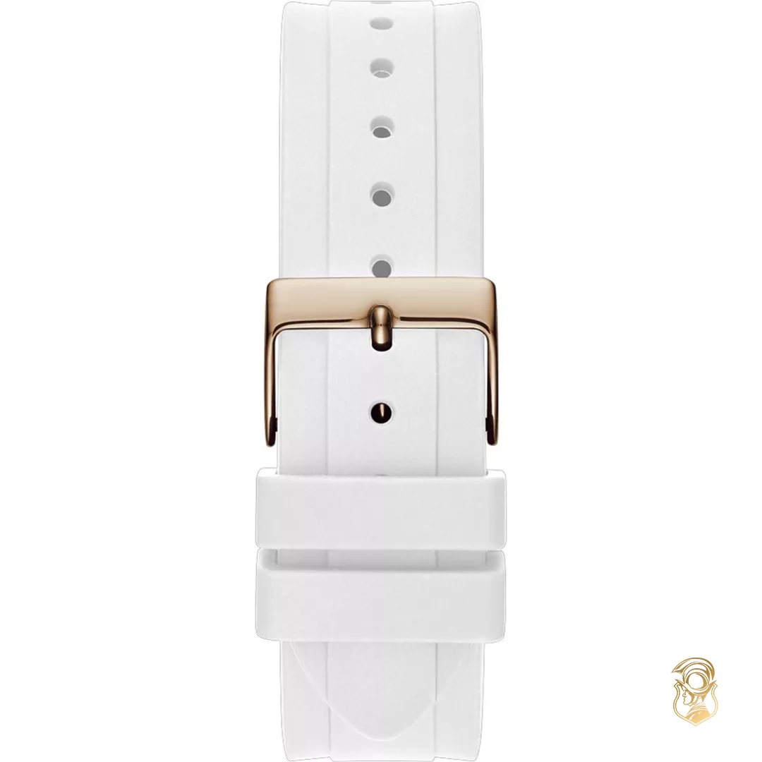 Guess Moonlight White Tone Watch 36mm