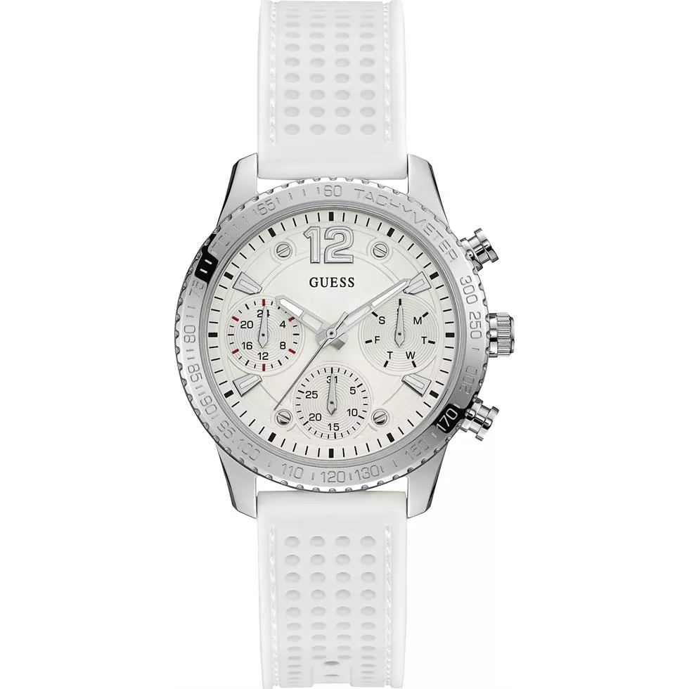 Guess Multifunction Silicone Casual Watch 36mm