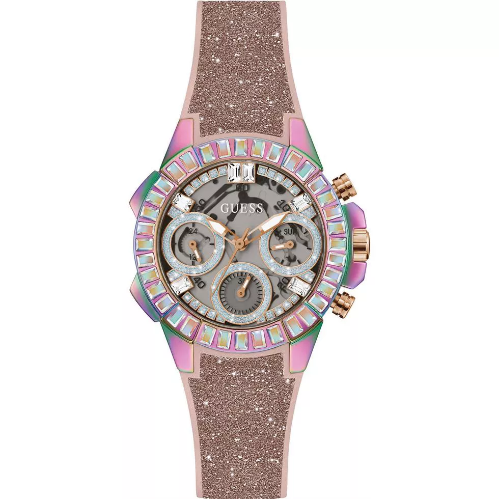 Guess Multifunction Silicone Watch 36mm