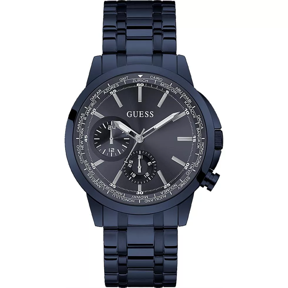 Guess Falcon Navy Tone Watch 44mm 