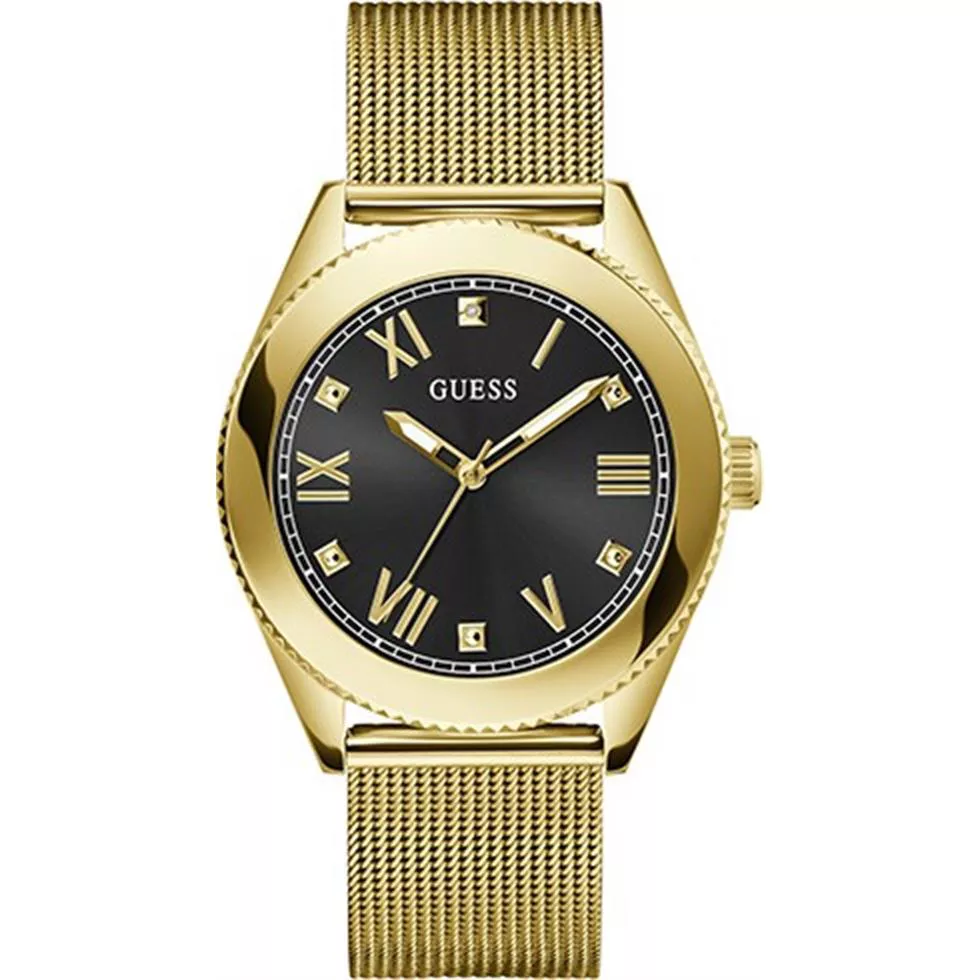 Guess Noble Black - Tone Watch 44mm