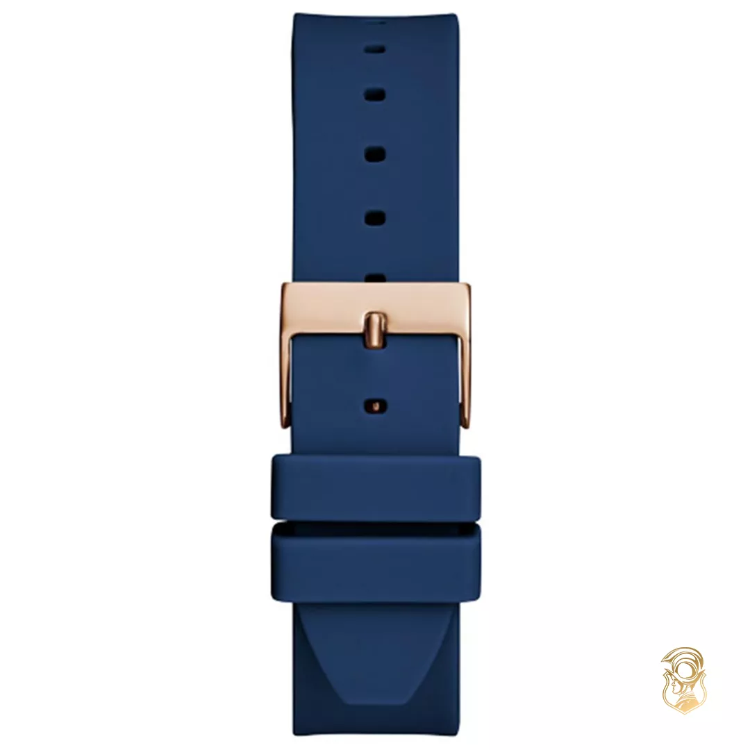 Guess Octagonal Blue Tone Watch 36mm