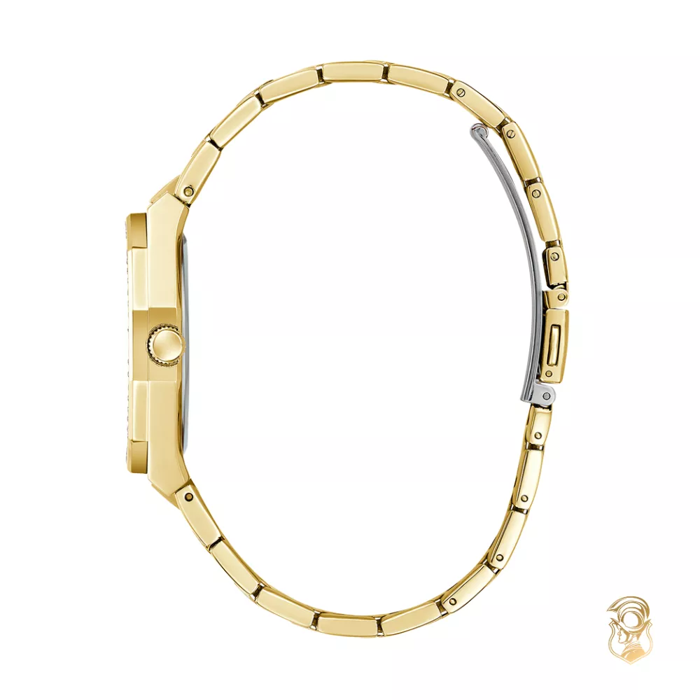 Guess Octagonal Gold-Tone Ladies Watch 36mm