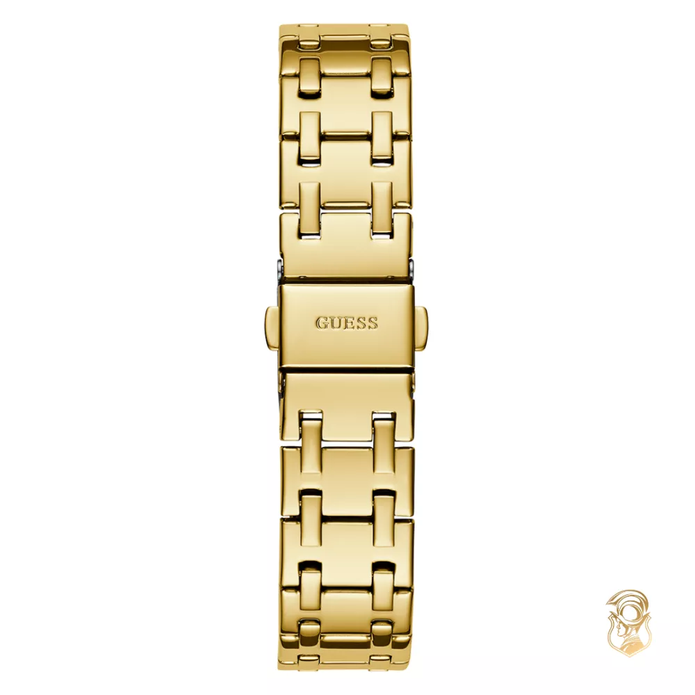 Guess Octagonal Gold-Tone Ladies Watch 36mm