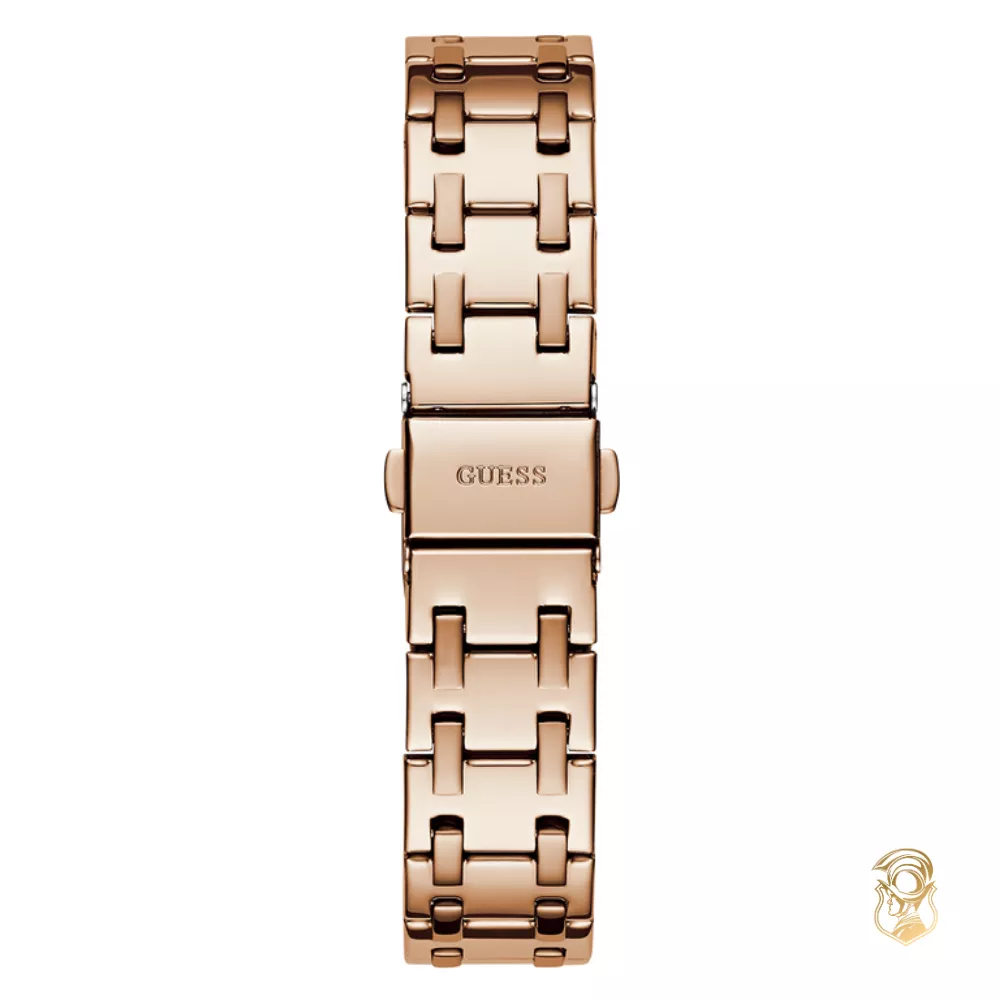 Guess Octagonal Rose Gold-Tone Ladies Watch 36mm