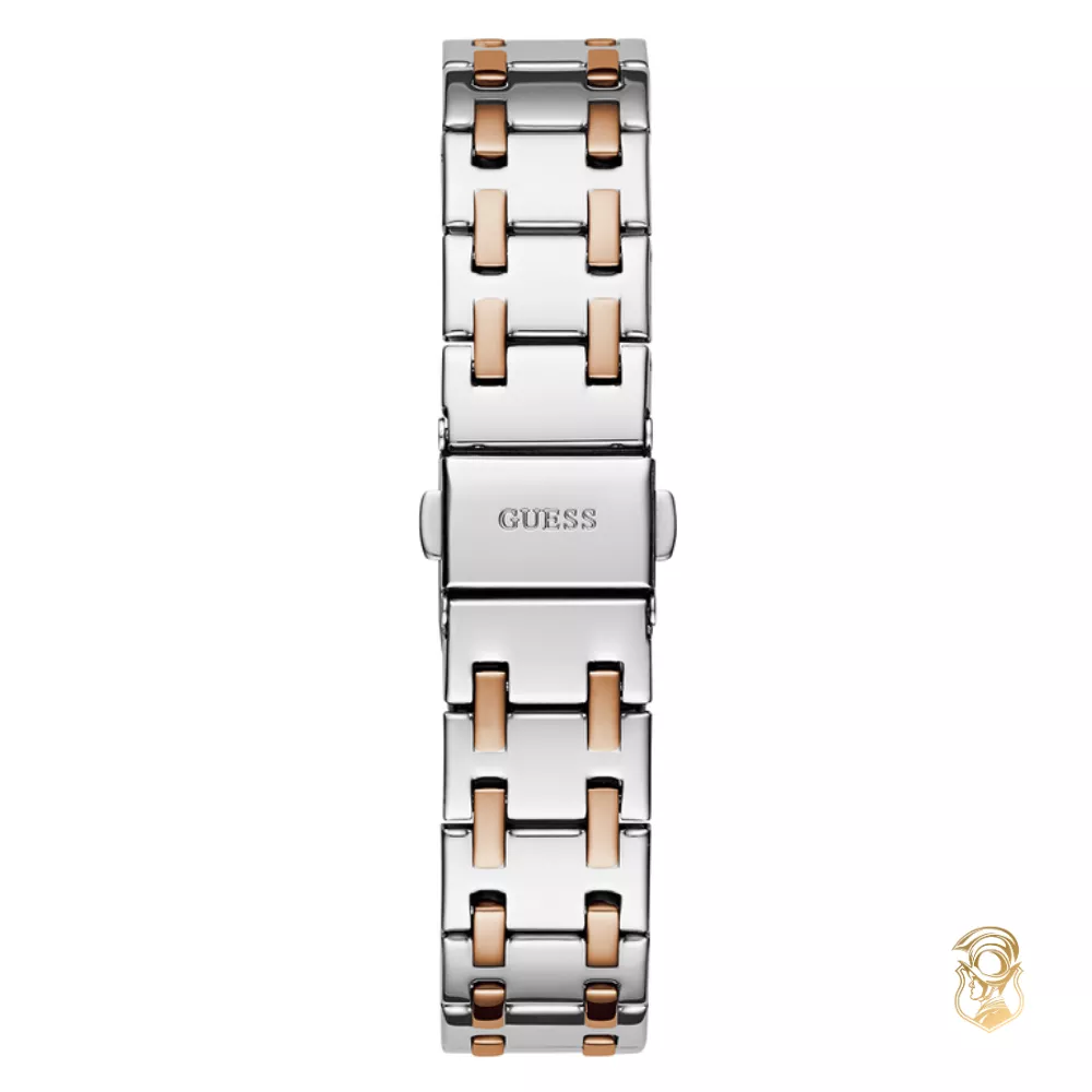 Guess Octagonal Two-Tone Ladies Watch 36mm