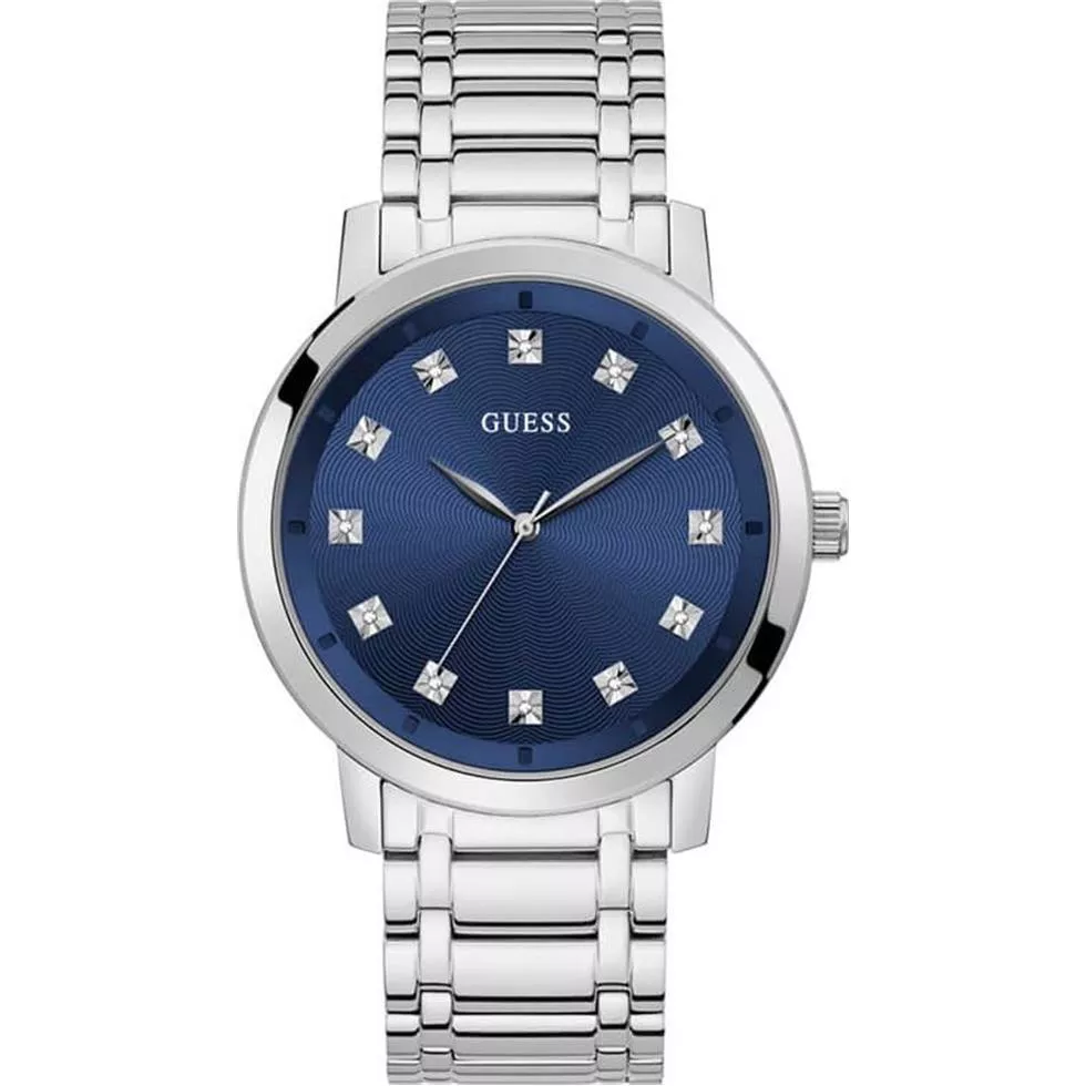 Guess Classic Blue Tone Watch 44mm