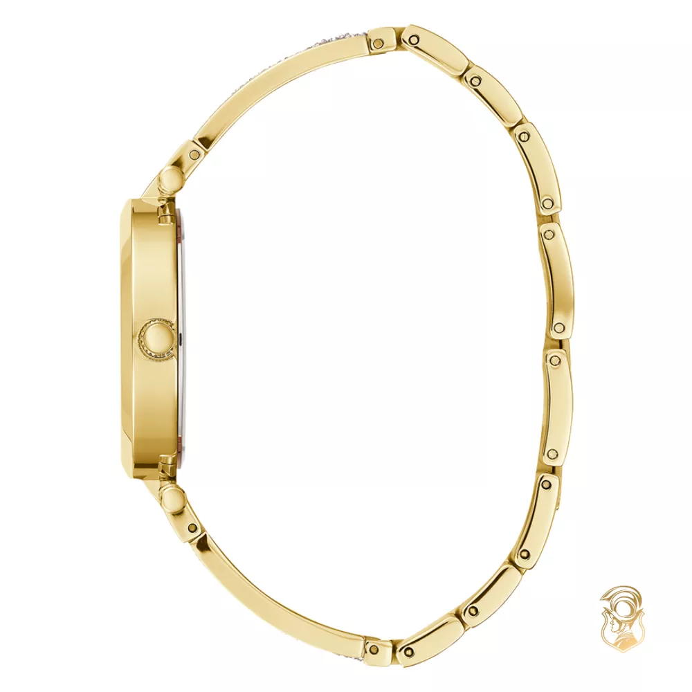 Guess Park Ave South Gold Tone Watch 36.5mm