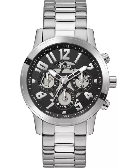Guess Parker Silver Watch 44mm