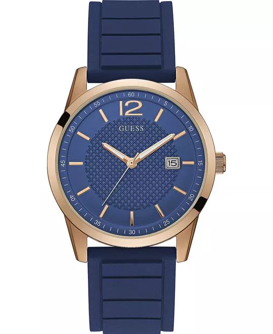 Guess Perry Blue Silicone Men's Watch 42mm