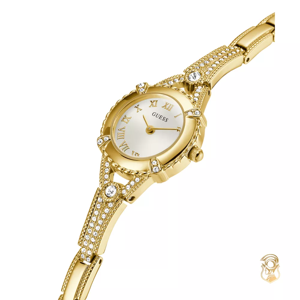 Guess Petite Gold Tone watch 22mm