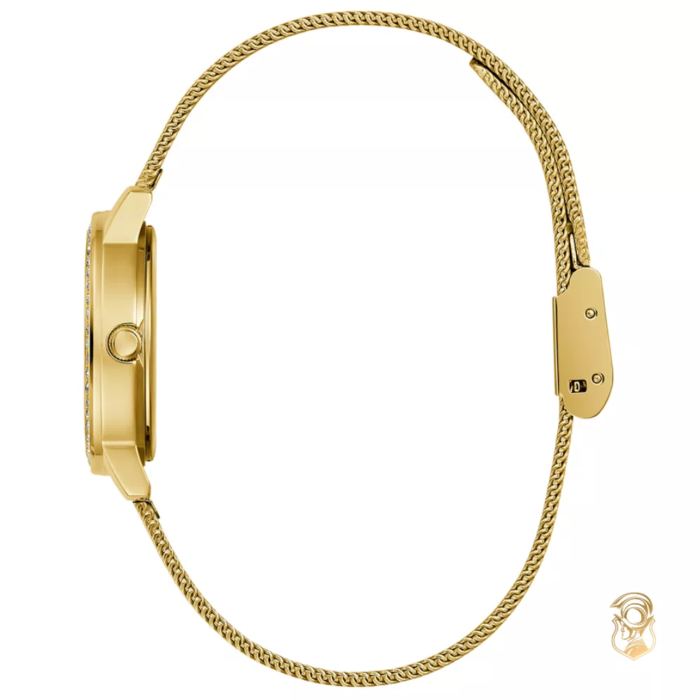 Guess Petite Gold Tone Watch 28mm 