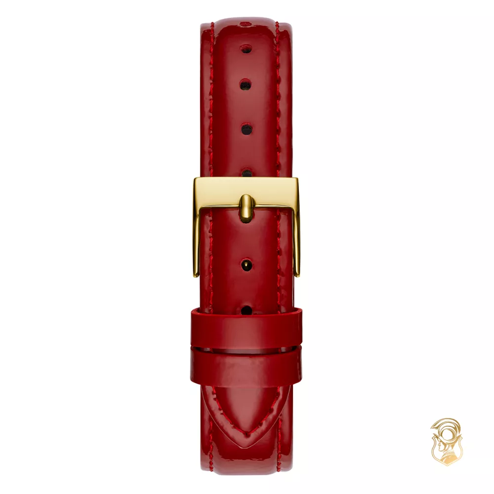 Guess Petite Red Tone Watch 28mm