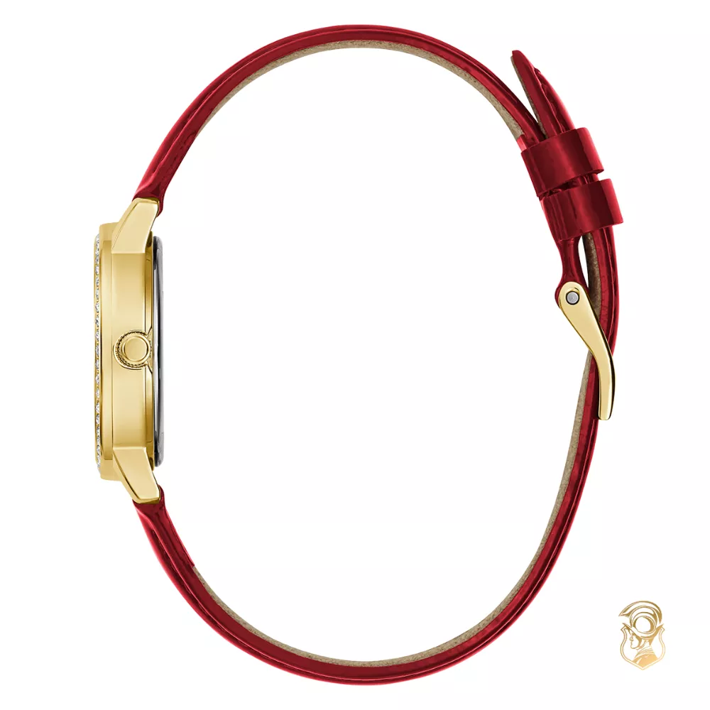 Guess Petite Red Tone Watch 28mm