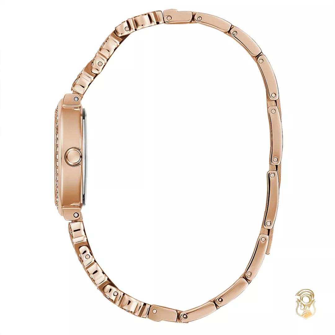 Guess Treasure Rose Gold Tone Watch 28mm