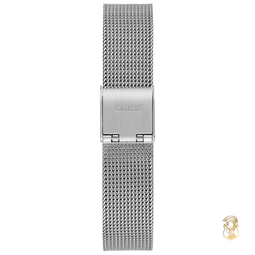 Guess Petite Slver Tone Watch 28mm 