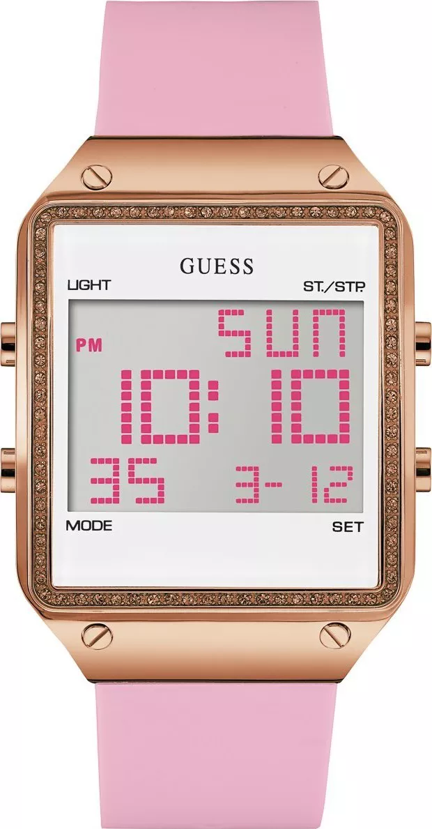 MSP: 84717 Guess Pink Sleek Digital Fashion Watch 55mm 6,143,000