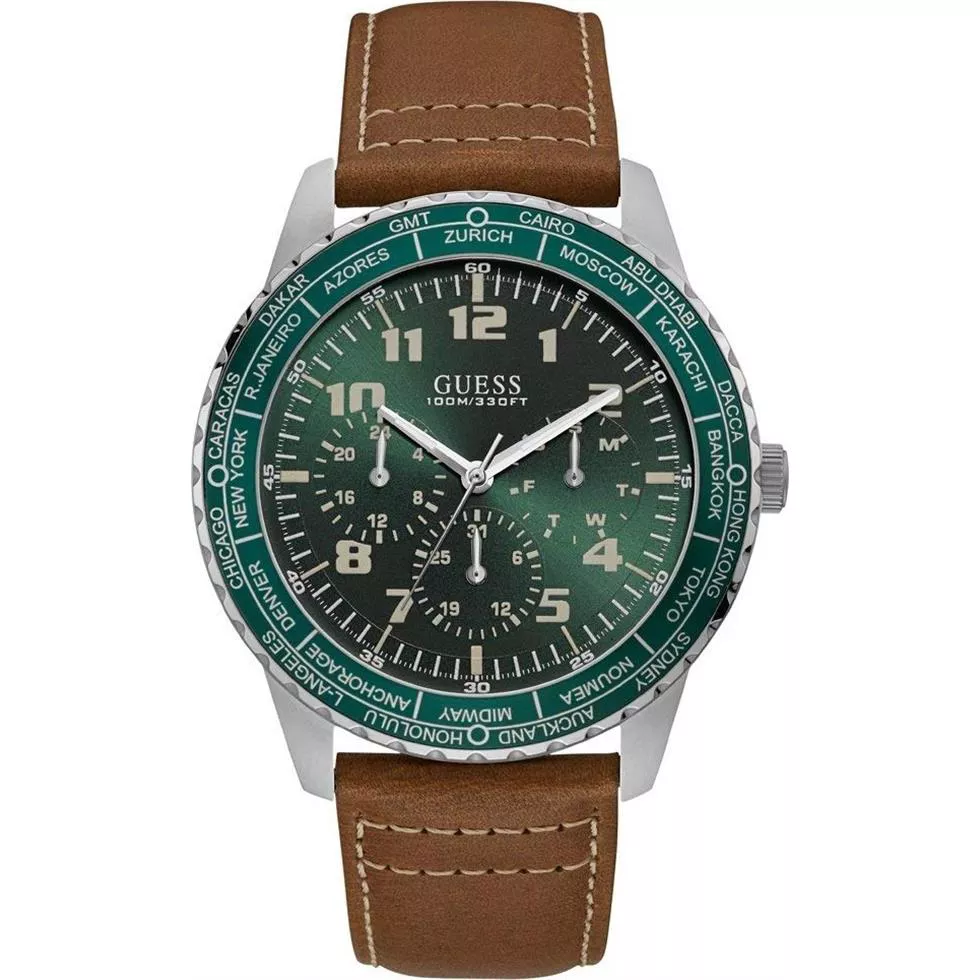 Guess Delancy Green Tone Watch 46mm