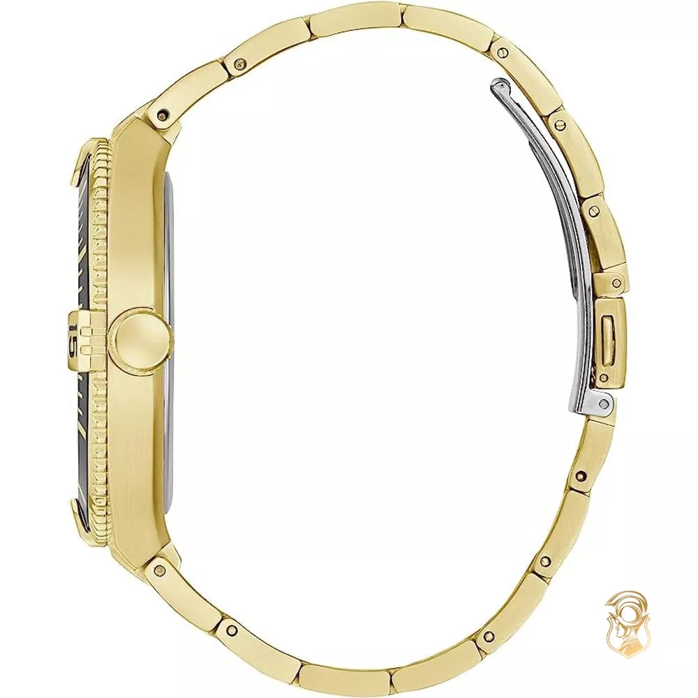 Guess Premier Gold-Tone Watch 45mm