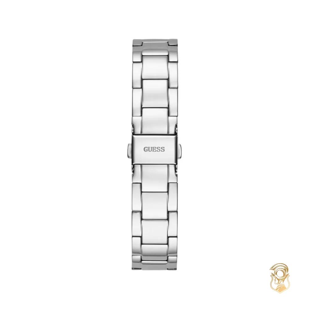 Guess Quattro Clear Skeleton Watch 36mm