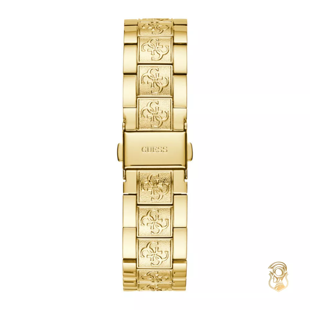 Guess Quattro G Gold Tone Watch 38mm