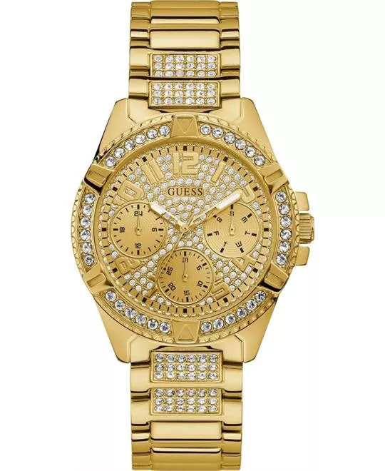 Guess Frontier Gold Tone Watch 40mm