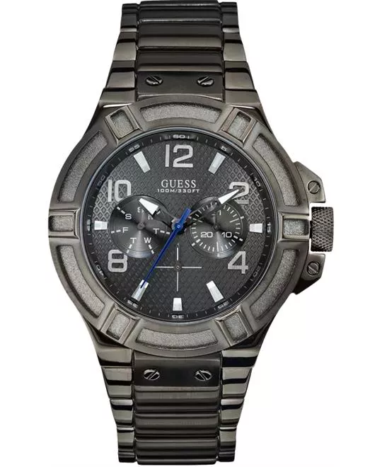 Guess Rigor Black Tone Men's Watch 45mm