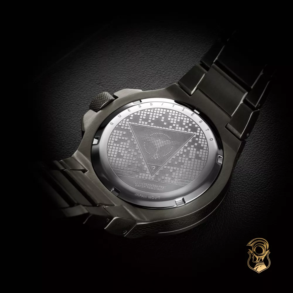 Guess Rigor Black Tone Men's Watch 45mm