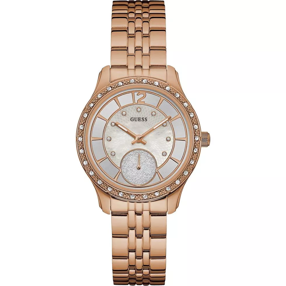 Guess Rose-Gold Stainless-Steel Women's Watch 35mm