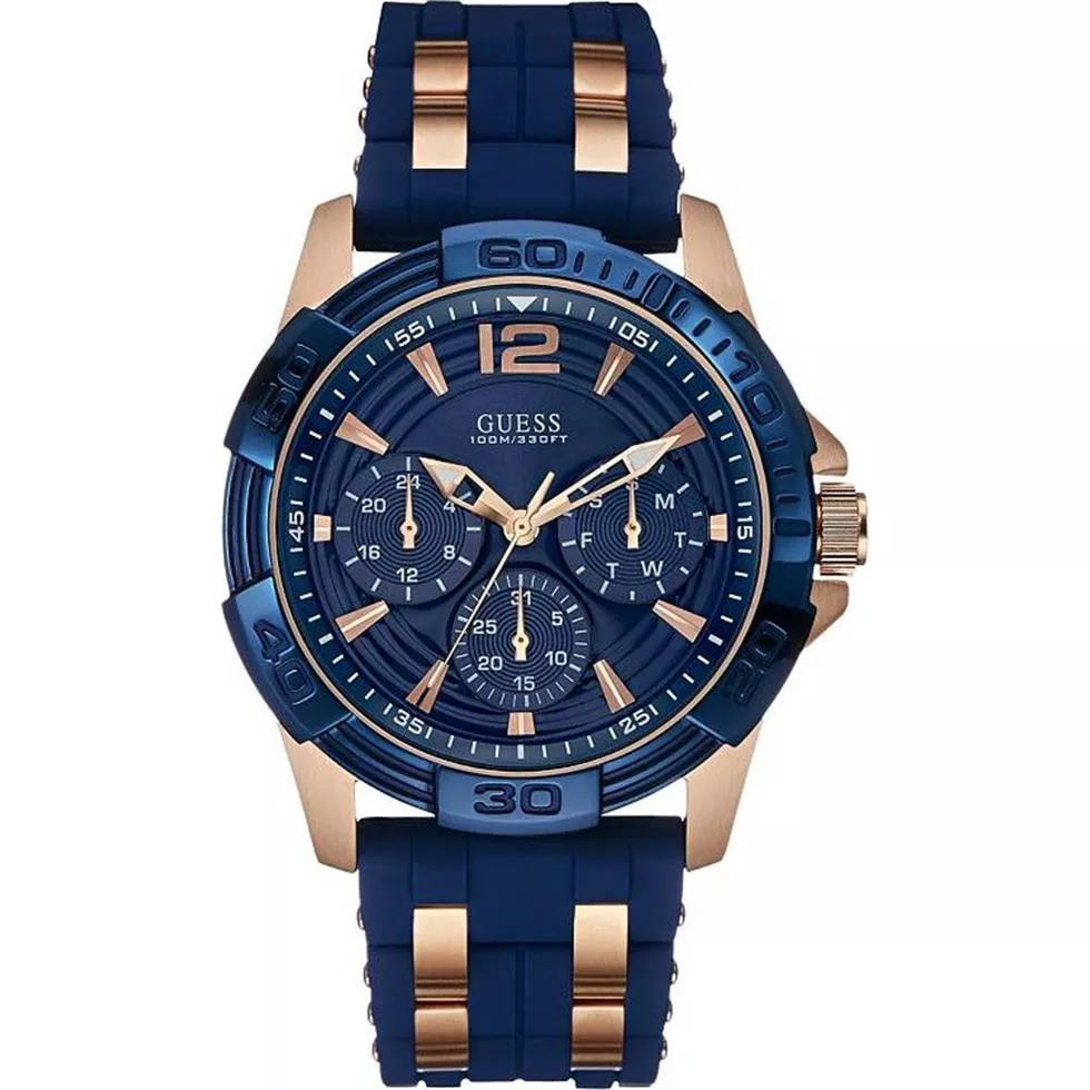 Guess Frontier Blue Tone Watch 43mm 