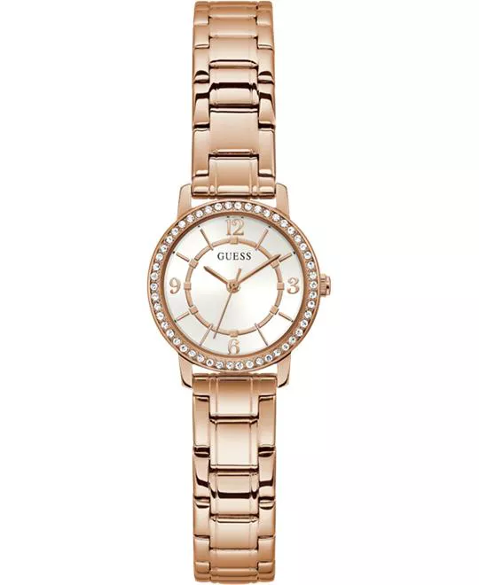 Guess Rose Gold-Tone and Crystal Watch 28mm