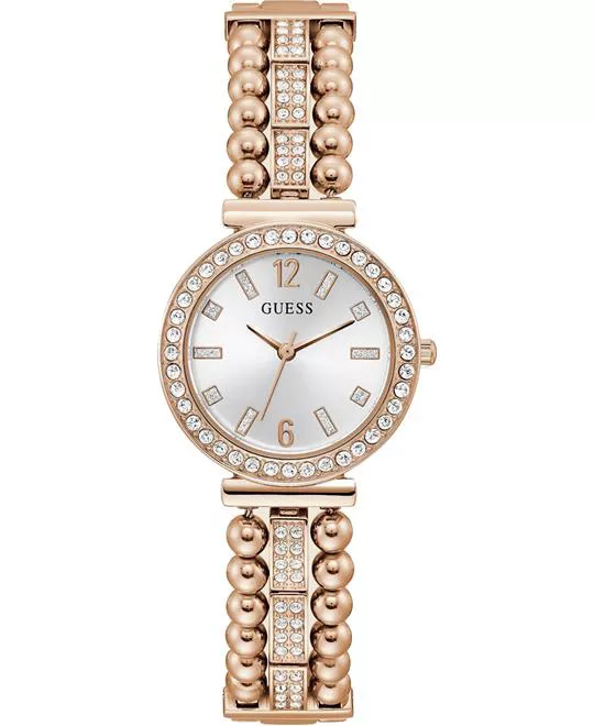 Guess Intricate Rose Gold Watch 30mm