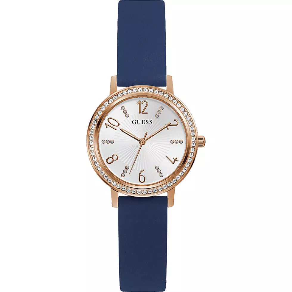 Guess Petite Blue Tone Watch 32mm