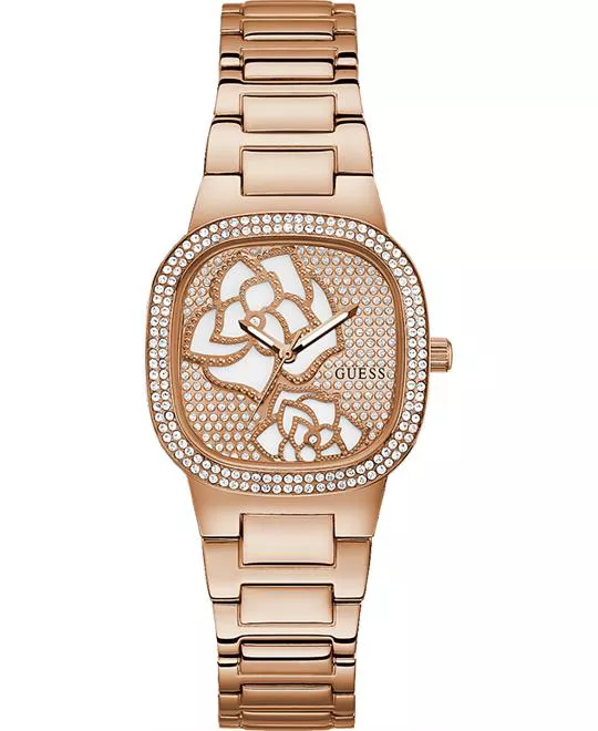 Guess Rose Gold Tone Case Watch 32mm