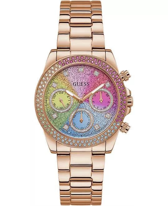 Guess Rose Gold Tone Case Watch 38mm