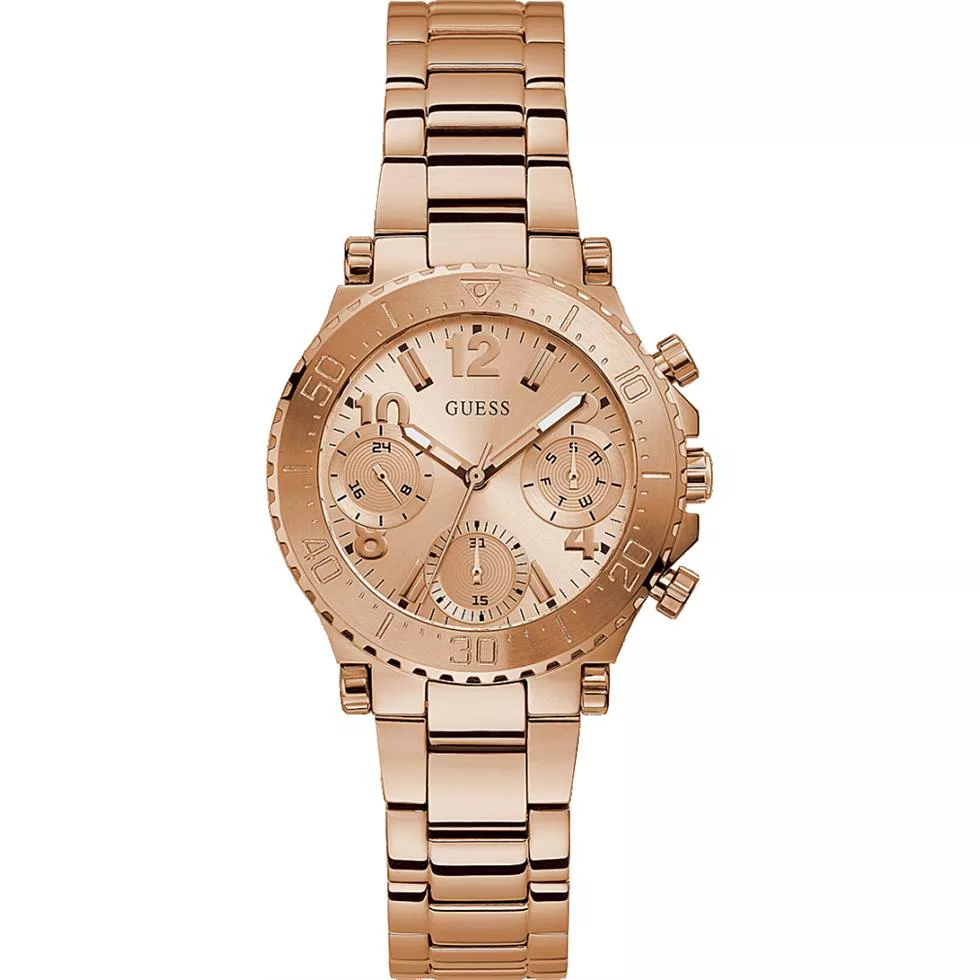 Guess Cosmic Rose Gold Tone Watch 36mm