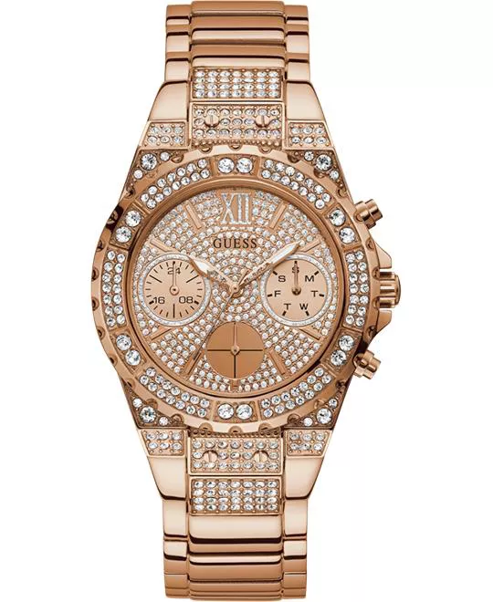Guess Rose Gold Tone Watch 39mm