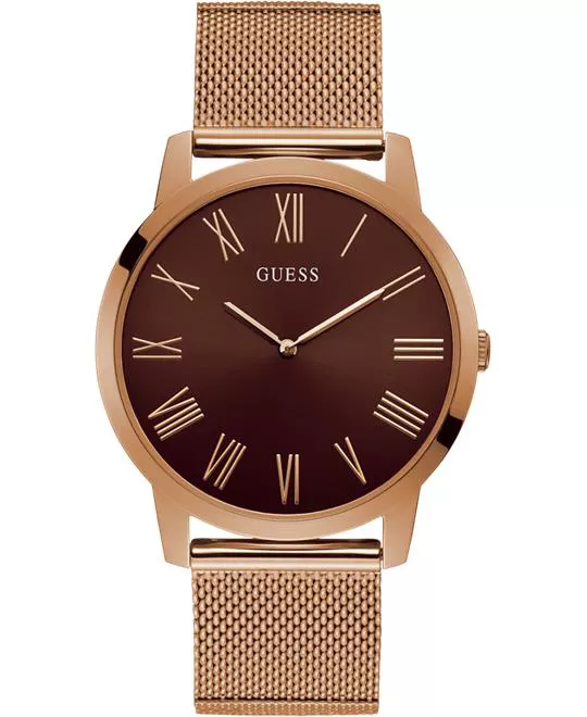 Guess Rose Gold Tone Watch 44mm