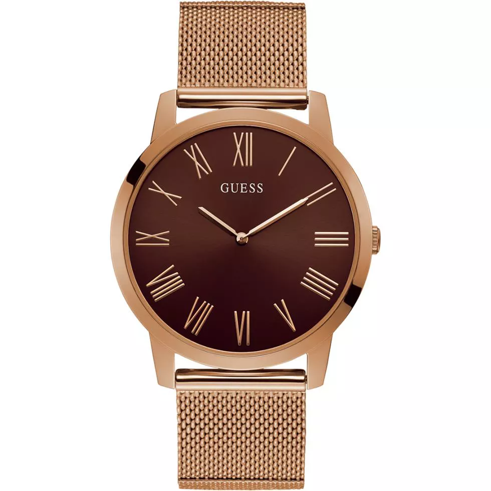 Guess Rose Gold Tone Watch 44mm