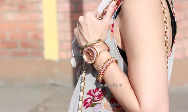 GUESS Rose Gold-Tone Women's Watch 40mm
