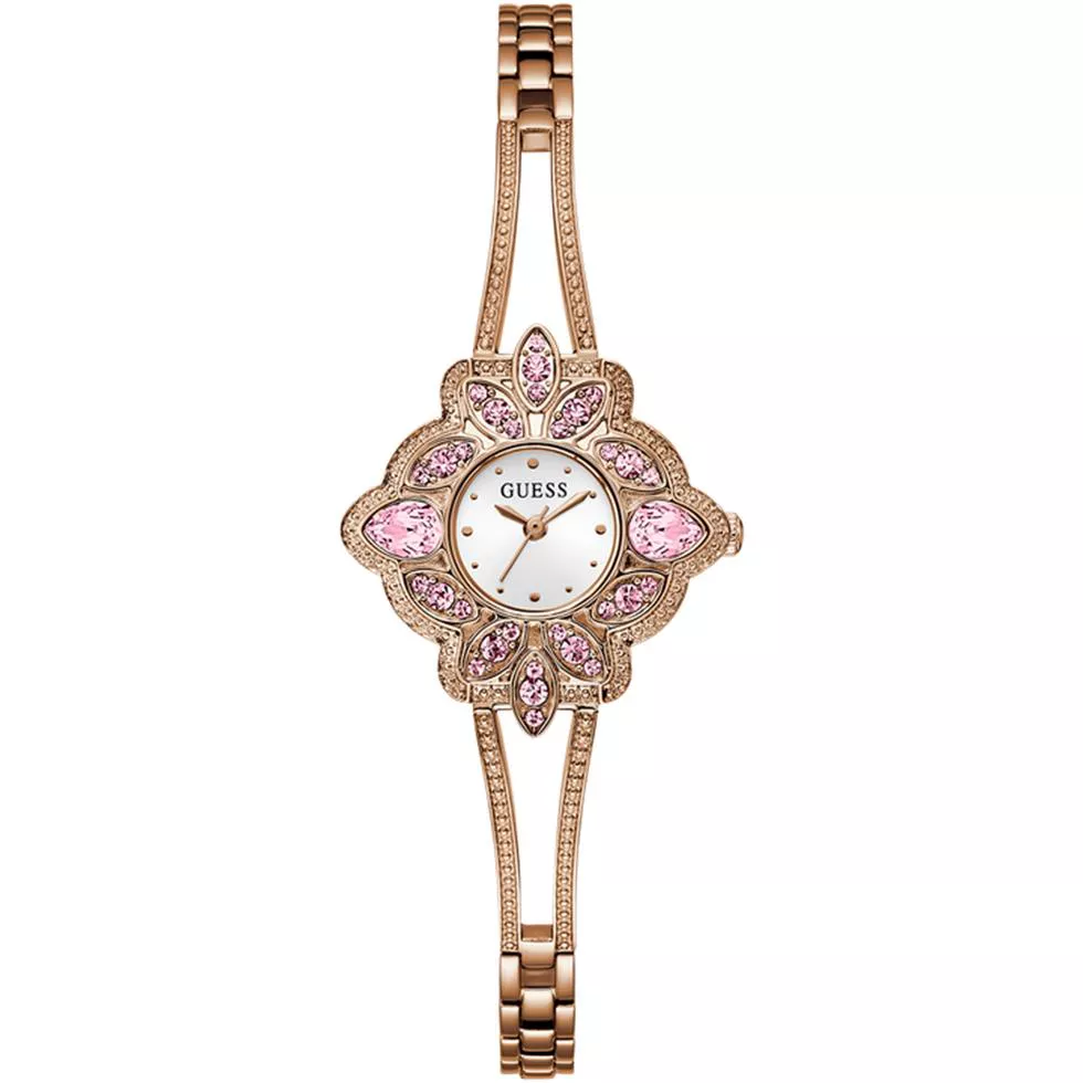 Guess Scarlett Rose Gold - Tone Crystal Watch 31.7mm 