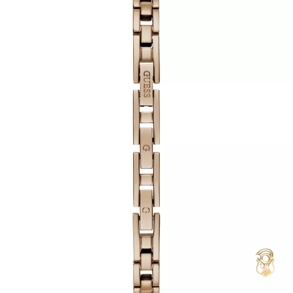 Guess Scarlett Rose Gold - Tone Crystal Watch 31.7mm 