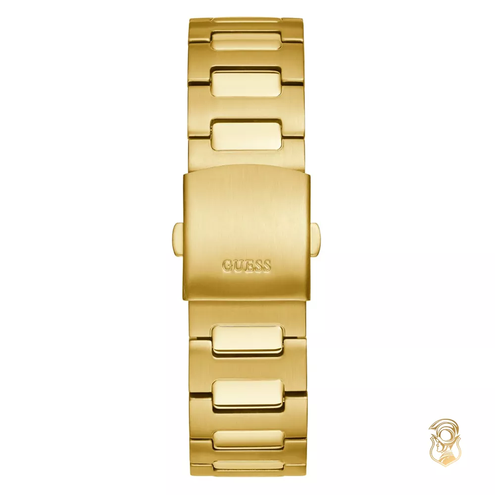 Guess Scope Gold Diamond Watch 44mm