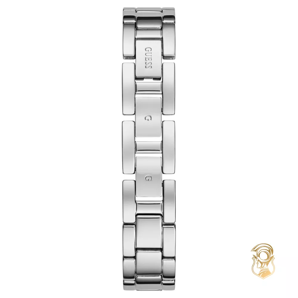 Guess Silver Tone Analog Box Set Watch 32mm