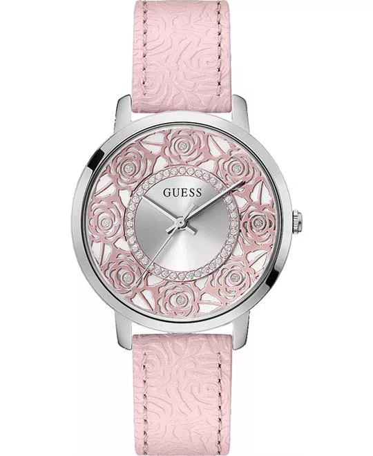 Guess Flora Pink Tone Watch 40mm