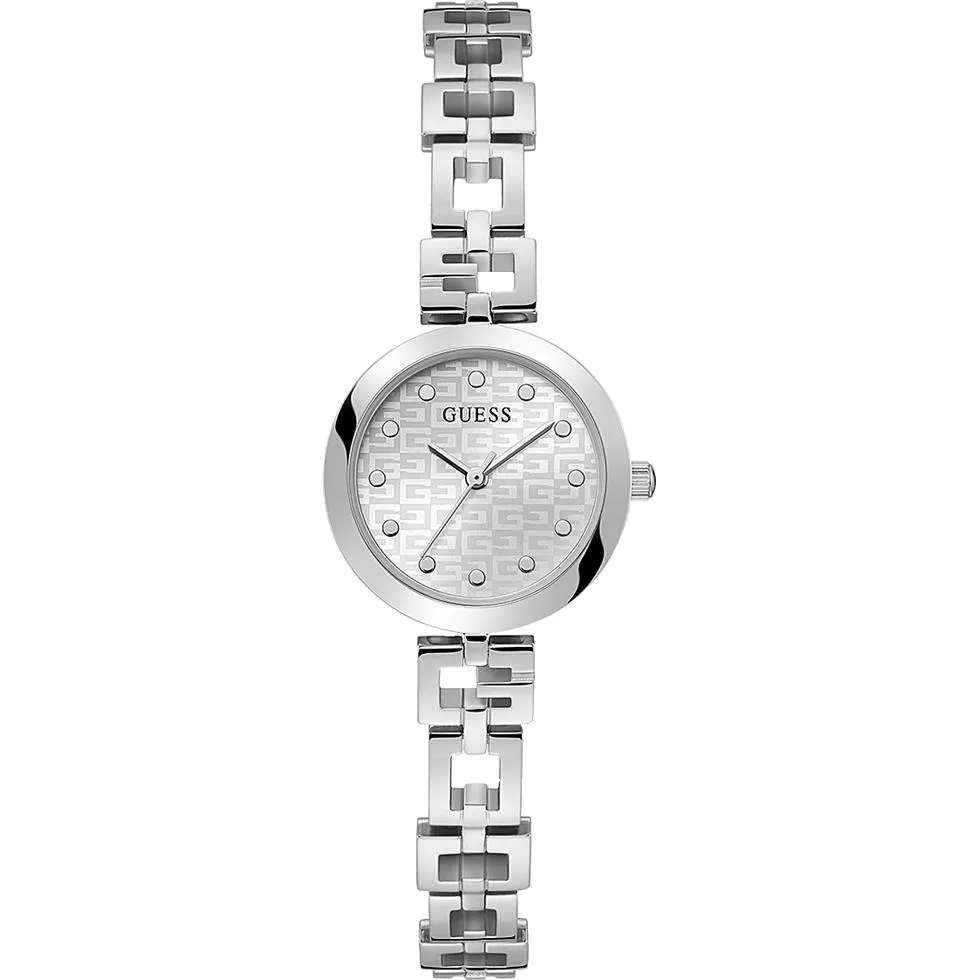 Guess Vanity Silver Tone Watch 26mm