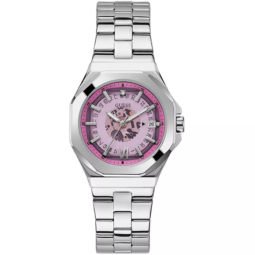 Guess Empress Pink Tone Watch 34mm