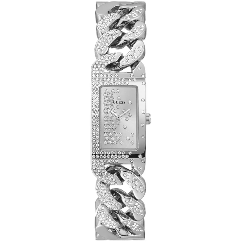 Guess Vanity Silver Tone Watch 19mm