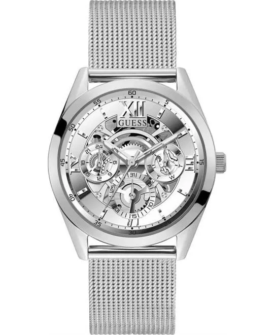 Guess Mirage Silver Tone Watch 42mm